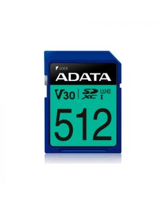 Adata Tarjeta de memoria Premier Pro Sdxc 512Gb Clase 10 