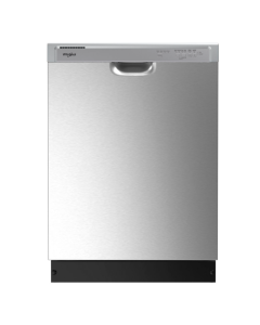 Whirlpool Lavaplatos de Empotre 12 Servicios | Silencioso | Doble Rejilla | con Ciclo Boost | Gris