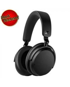 Sennheiser Audífonos inalámbrico | Accentum plus | hasta 50 horas de reproducción con carga completa | Controles táctiles  | modo antiviento | Con estuche | Negro