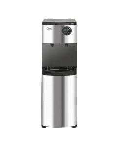Midea Dispensador de Agua Carga Inferior Silver | Compresor de Enfriamiento de Alta Potencia | Tanque de Acero Inoxidable