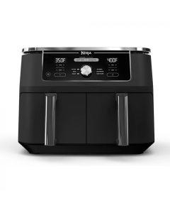 Ninja Freidora de aire foodi | 6 en 1 | 2 cestas | Tecnología DualZone | 10 qt. | Negro