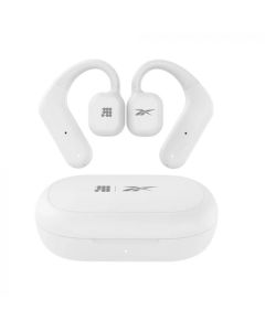 Cubitt Audífonos Inalámbricos | Cubitt X Reebok Open Earbuds | Resistente al Agua IPX5 | BLUETOOTH 5.3 | Control Táctil | Asistente de Voz | 22 Horas de Reproducción | Blanco