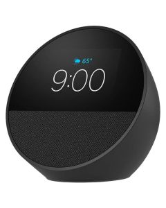 Amazon Echo Spot 2024 | Despertador Inteligente | Sonido Vibrante | Alexa | Negro 