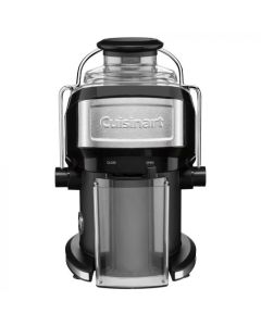 Cuisinart Extractor de jugo | Compacto | operación de un solo toque | Jarra de 16 oz | Contenedor de pulpa has 40oz | Negro/plata