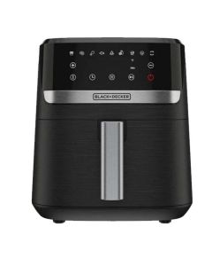 Black and Decker Freidora de Aire de 5.5l Black&Decker | Pantalla Táctil | 1500w | 9 Funciones | Negro