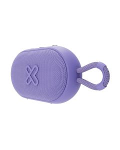 Klip Xtreme Bocina Inalámbrica Portátil Groovesplash | Tws | Ipx7 | Bluetooth V5.3 | Batería Recargable 1500mah | Puerto de Carga Usb-C | Morado