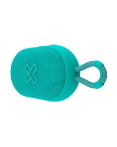 Klip Xtreme Bocina Inalámbrica Portátil Groovesplash | Tws | Ipx7 | Bluetooth V5.3 | Batería Recargable 1500mah | Puerto de Carga Usb-C | Aqua