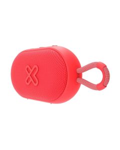 Klip Xtreme Bocina Inalámbrica Portátil Groovesplash | Tws | Ipx7 | Bluetooth V5.3 | Batería Recargable 1500mah | Puerto de Carga Usb-C | Rojo