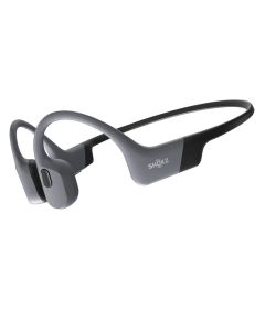 Shokz Audífonos Inalámbricos Deportivos Open Run | Carga Rápida | Resistente al Agua Ip68 | Gris