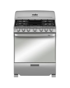 Mabe Estufa a Gas 30" | 6 Quemadores | Encendido Eléctrico | 127v | Acero Inoxidable