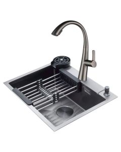 Drija Fregador Bolonia 84 | Acero Inoxidable Satinado 304 | Sistema Antirreboso