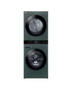 LG Torre de Lavado Washtower 25kg (Lavado) / 22kg (Secado a Gas) | AI Direct Driver | Inverter | 10 Años de Garantía en Motor | Verde