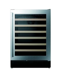 Hisense Vinera 5.4 P3 de 54 Botellas | Luz Led | App Connectlife | Puertas de Acero | Triple Protección Óptica Uv | Control Digital