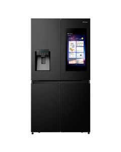 Hisense Refrigerador Cross Door | 20 Ft³ | Iverter | Wi-Fi | Dispensador de Agua | Negro