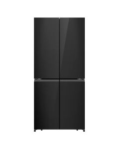 Hisense Refrigerador Cross Door | 17 Cu.Ft. | Inverter | Ice Maker | 10 Años de Garantía en Compresor | Negro