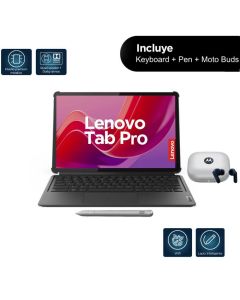 Lenovo Tablet Idea Tab Pro 12.7" 3k | Wi-Fi | Mediatek Dimensity 8300 | 8gb| 256gb | Android 14 + Keyboard + Pen Plus + Moto Buds