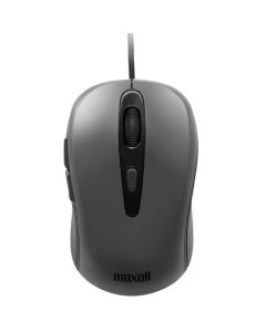 Maxell Mouse Alambrico Optical Usb-C- | 5 Botones | Mowr-105c | Gris