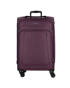 Samsonite Maleta de Viaje Airshock Spinner 55 | Cerradura Tsa | Morado