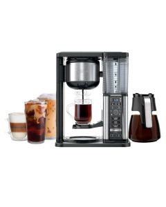 Ninja Cafetera Especial | 4 Estilos de Preparación | Hasta 10 Tazas | 1050 V | Negro