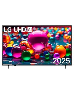 Lg Televisor Led 75" | Uhd AI Ua80 4k | Smart Tv | Hdr10 Pro | Alpha 7 4k AI Gen8 | 2025