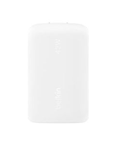 Belkin Cargador de Pared | 2 Puerto | USB C - USB a | 42w | Carga Rápida | Blanco