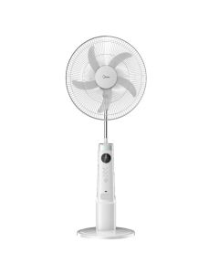 Midea Ventilador Inalámbrico | 9 Velocidades | Batería Recargable | Blanco