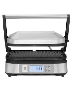 Cuisinart Plancha de Contacto | Control Digital | Parrilla de Humo | Placas de Cocción Antiadherentees