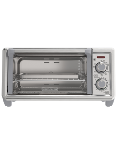Black And Decker Horno Tostador de 4 Rebanadas Convección Natural | Gris 