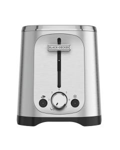 Black And Decker Tostadora de 2 Rebanadas | 7 Niveles | Gris 
