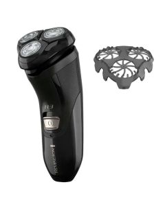 Remington Afeitadora Rotativa | Cuchillas Dual Tracks | 2 Velocidades | 3 Puntos de Agarre