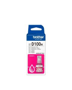 Brother Botella de Tinta Btd100m | Inkbenefit Tank | Ultra Alto Rendimiento | Magenta