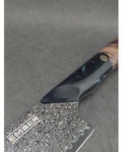 DASTAN CUCHILLO DE CHEF 8" Acero de Damasco recubrimiento DLC