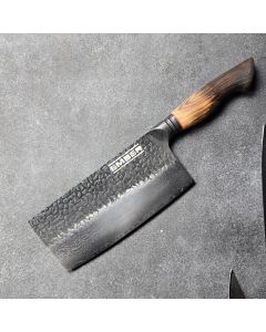 ASKA! CUCHILLO DE CHEF ORIENTAL STONEWASH Y DAMASCO 8"