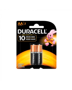 Duracell Baterías Alcalina AA | Paquete de 2 unidades 