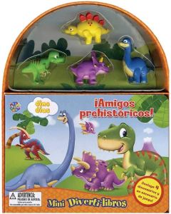 Mini Divertilibros Amigos Prehistóricos