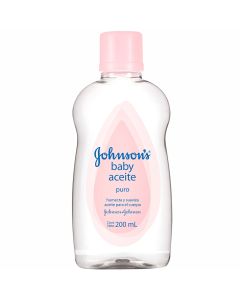 Johnson and Johnson Aceite Johnson's Baby Puro para el Cuerpo 200ml
