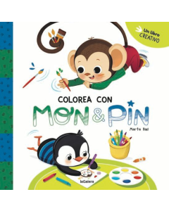 Mon & Pin Actividades 1 Colorea Con Mon & Pin