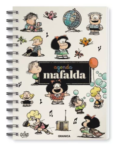 Agenda Mafalda 2024 Perpetua Anillada Personajes (Nueva Edición)