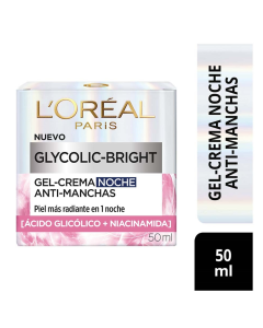 L'oréal Paris Glycolic Bright Crema Noche 50ml