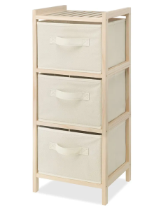 Whitmor Organizador de Madera de 3 Cajones