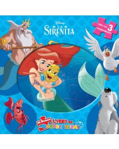 Disney Little Mermaid Classic mi Primer Libro de Rompecabezas