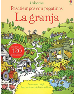 Pasatiempos con Pegatinas la Granja