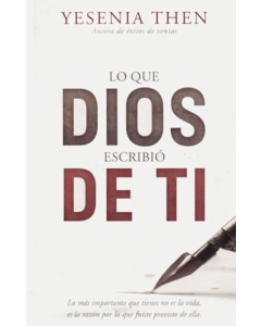 Lo que Dios Escribió de Ti