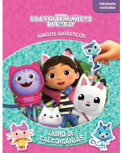 La Casa de Munecas de Gabby Libro de Calcomanias