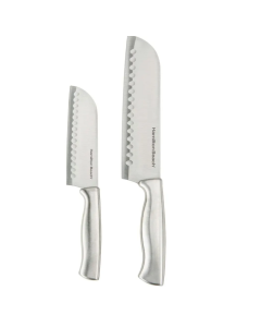 Hamilton Beach Juego de cubiertos Santoku Acero Inoxidable 2 piezas