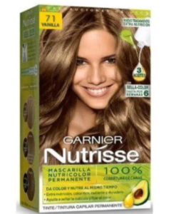 Garnier Nutrisse Tinte 71 Vainilla Rubio Cenizo