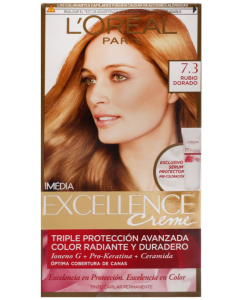 L'Oréal Paris Excellence Tinte 7.3 Rubio Dorado
