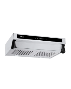 Drija | Extractor De Grasa Campana | 60 Cm | Acero  Panel Touch | Temporizador De Apagado 1 Hora |  Reloj Digital | 2 Bombillos Led |  3 Velocidades  (Silenciosa) |  2 Filtros De Aluminio | 1 Filtro De Carbón | Extracción 230M3/H |110V - Link Promo