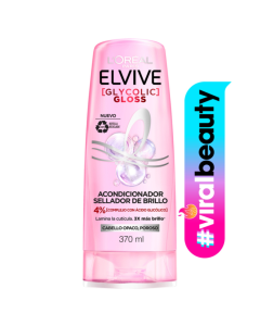 L'oréal Paris Elvilve Glycolic Gloss Acondicionador 370 ml