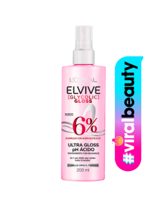 L'oréal Paris Elvilve Glycolic Gloss Tratamiento Ultra Gloss 200 ml